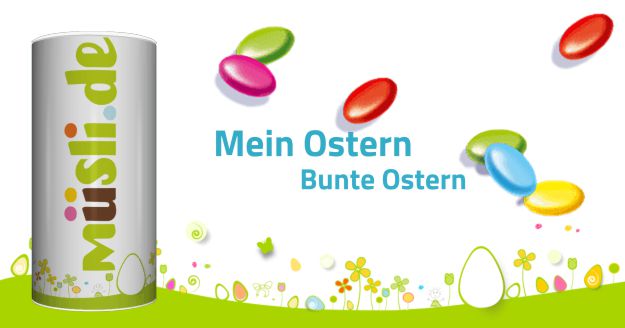 Infobild des Müslis Bunte Ostern von müsli.de
