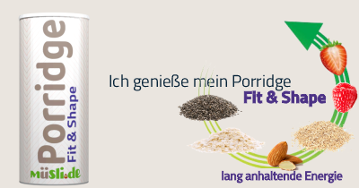 Infobild der Zutat Fit & Shape Porridge von müsli.de
