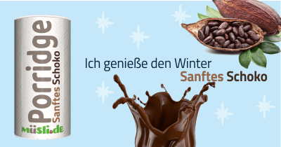 Infobild des Müslis Sanftes Schoko Porridge von müsli.de