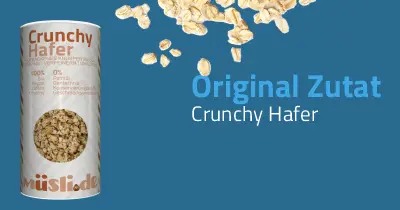 Infobild der Zutat Bio Crunchy Hafer [crunchy] von müsli.de