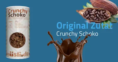 Infobild der Zutat Bio Crunchy Schoko von müsli.de