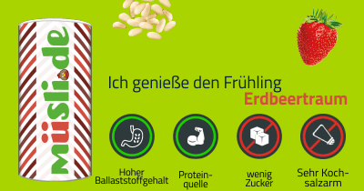 Infobild des Müslis Erdbeertraum von müsli.de