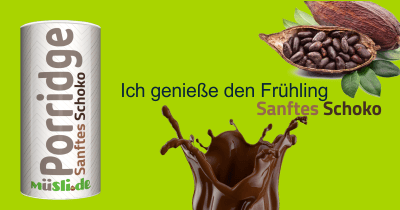 Infobild des Müslis Sanftes Schoko Porridge von müsli.de