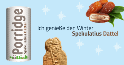 Infobild der Zutat Spekulatius Dattel Porridge von müsli.de