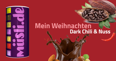 Infobild des Müslis Weihnachts Dark Chili & Nuss von müsli.de