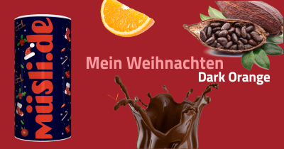 Infobild des Müslis Weihnachts Dark Orange von müsli.de