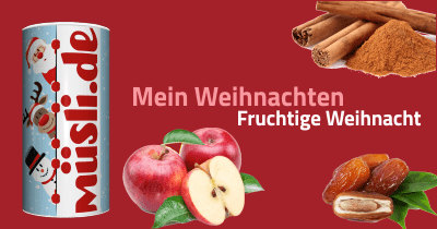 Infobild des Müslis Fruchtige Weihnacht von müsli.de