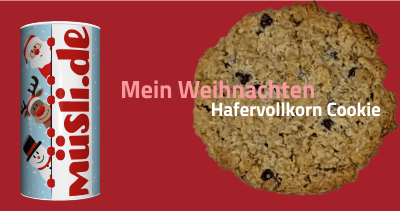 Infobild des Müslis Hafervollkorn Cookies mit Schoko von müsli.de