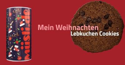 Infobild des Müslis Lebkuchen Cookies von müsli.de